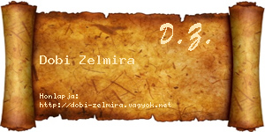 Dobi Zelmira névjegykártya